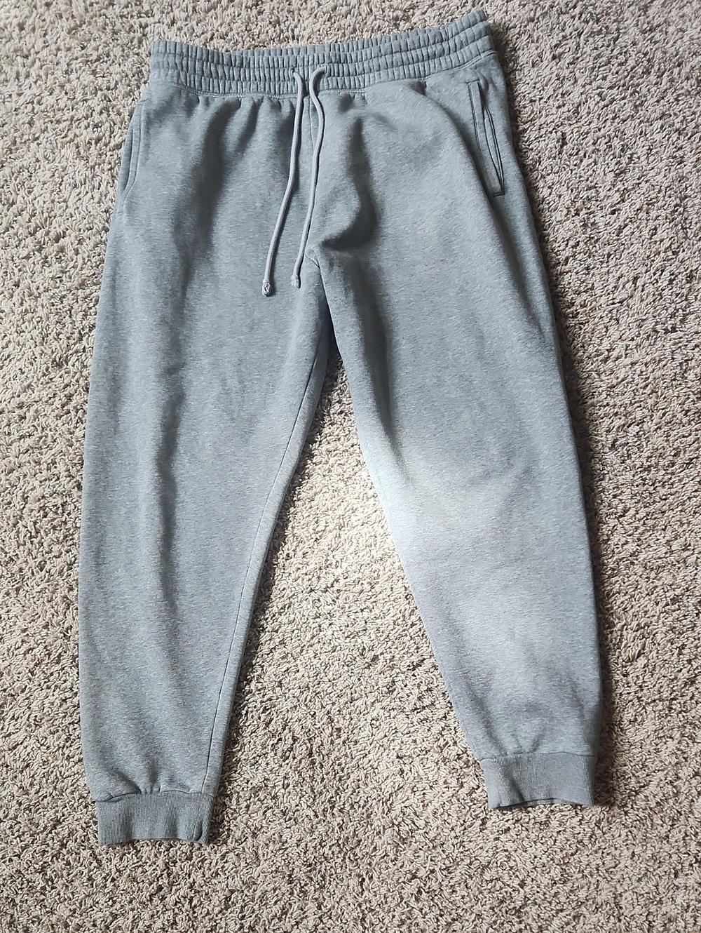 SKIMS Heather Gray Drawstring Joggers